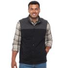 Big & Tall Croft & Barrow&reg; Outdoor Quilted Vest, Men's, Size: 4xb, Black