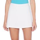 Women's Grand Slam Back Pleat Tennis Skort, Size: Medium, White