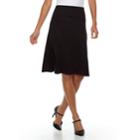 Women's Apt. 9&reg; Slimming A-line Skirt, Size: Medium, Purple