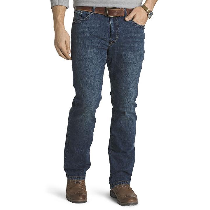Men's Izod Relaxed Comfort-fit Jeans, Size: 38x32, Blue Other