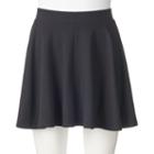 Juniors' So&reg; Skater Skirt, Kids Unisex, Size: Xl, Black
