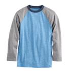 Boys 8-20 Urban Pipeline&reg; Raglan Tee, Size: Medium, Blue (navy)