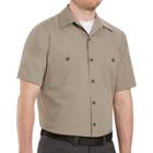 Big & Tall Red Kap Classic-fit Striped Button-down Work Shirt, Size: 3xb, Multicolor
