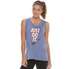 Women's Nike Sportswear Just Do It Graphic Tank, Size: Large, Brt Purple