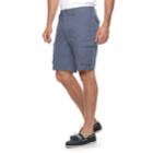 Big & Tall Apt. 9&reg; Premier Flex Regular-fit Stretch Cargo Shorts, Men's, Size: 48, Med Blue