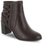Easy Street Bellamy Women's Ankle Boots, Size: Medium (5), Brown Oth