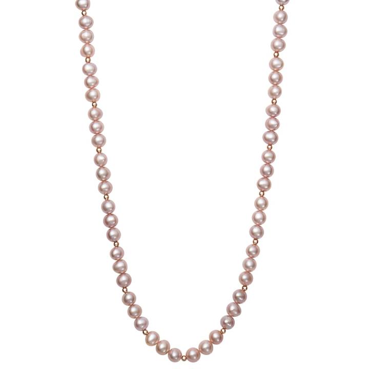14k Rose Gold Pink Freshwater Cultured Pearl Necklace, Women's, Size: 18