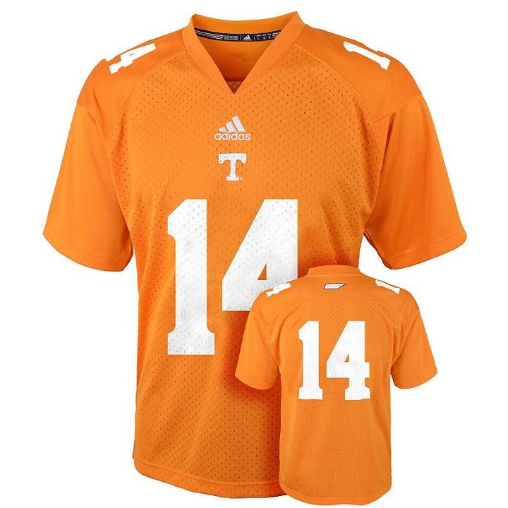 Adidas Tennessee Volunteers Ncaa Jersey - Boys 4-7, Boy's, Size: Small, Orange