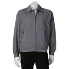 Men's Towne By London Fog Microfiber Golf Jacket, Size: Small, Grey Other