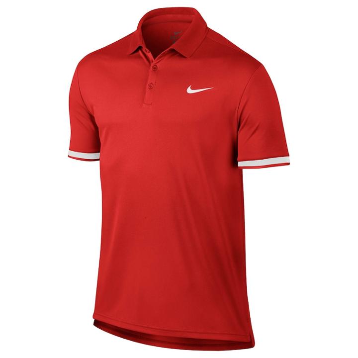 Men's Nike Tennis Polo, Size: Large, Light Red