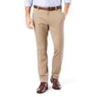 Men's Dockers&reg; Easy Khaki D1 Slim Tapered Stretch Flat-front Pants, Size: 33x30, Dark Beige
