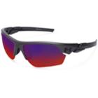 Men's Under Armour Windup Wrap Sunglasses, Red