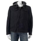 Men's Levi's&reg; Hooded Trucker Jacket, Size: Small, Black