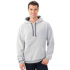 Men's Fruit Of The Loom Signature Fleece Pullover Hoodie, Size: Large, Athletic Heather