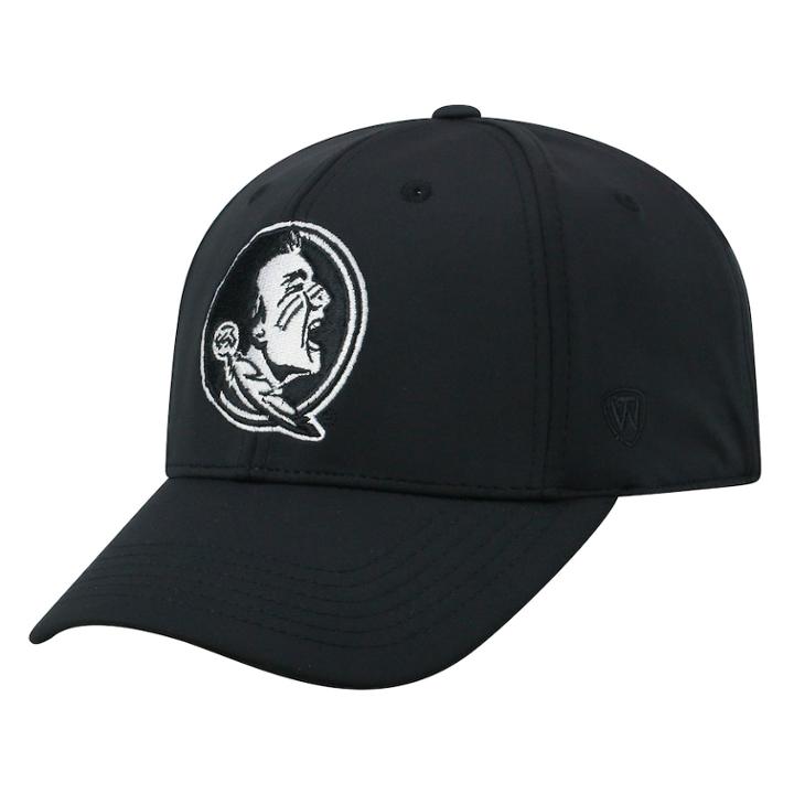 Adult Top Of The World Florida State Seminoles Tension Cap, Men's, Black