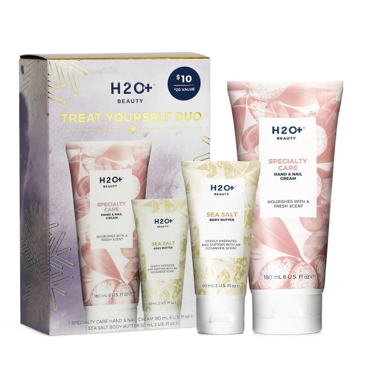 H20+ Beauty Treat Yourself Duo Hand Cream & Body Butter Set, Multicolor