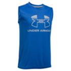 Boys 8-20 Under Armour Logo Muscle Tee, Boy's, Size: Large, Brown Over