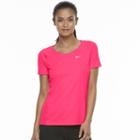 Women's Nike Dry Miler Mesh Running Top, Size: Large, Med Red