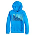 Boys 8-20 Under Armour Wordmark Rival Hoodie, Size: Small, Brt Blue