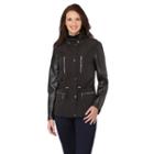 Women's Haggar Zip Front Jacket, Size: Large, Black