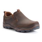 Skechers Relaxed Fit Montz Devent Men's Slip-on Shoes, Size: 7, Dark Brown