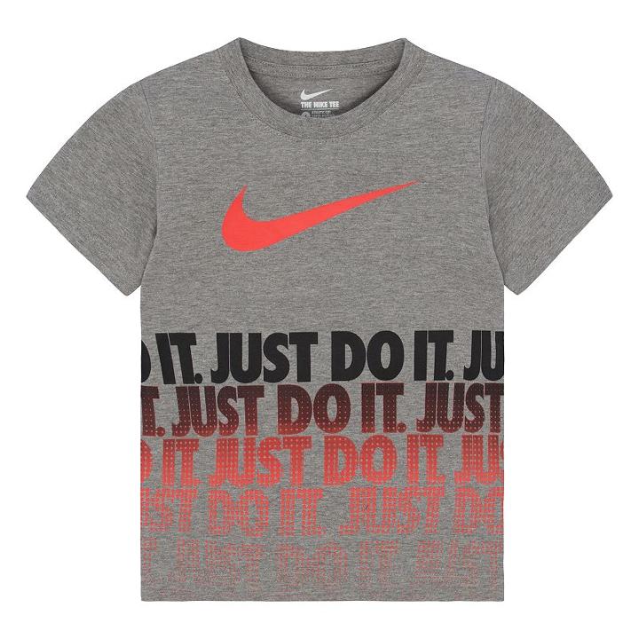 Boys 4-7 Nike Just Do It Dri-fit Graphic Tee, Size: 7, Grey Other