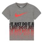 Boys 4-7 Nike Just Do It Dri-fit Graphic Tee, Size: 7, Grey Other