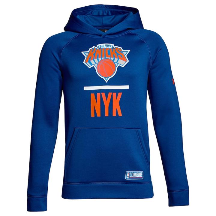 Boys 8-20 Under Armour New York Knicks Lockup Hoodie, Size: Xl, Blue