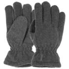 Boys 4-20 Igloo Fleece Promo Gloves, Size: S/m, Grey (charcoal)