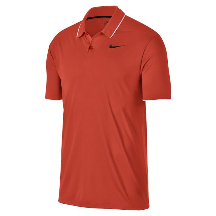 Men's Nike Essential Regular-fit Dri-fit Performance Golf Polo, Size: Small, Med Orange
