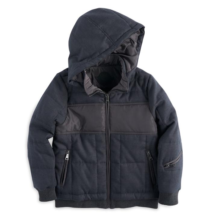 Boys 8-20 Urban Republic Wool Jacket, Size: 8, Black