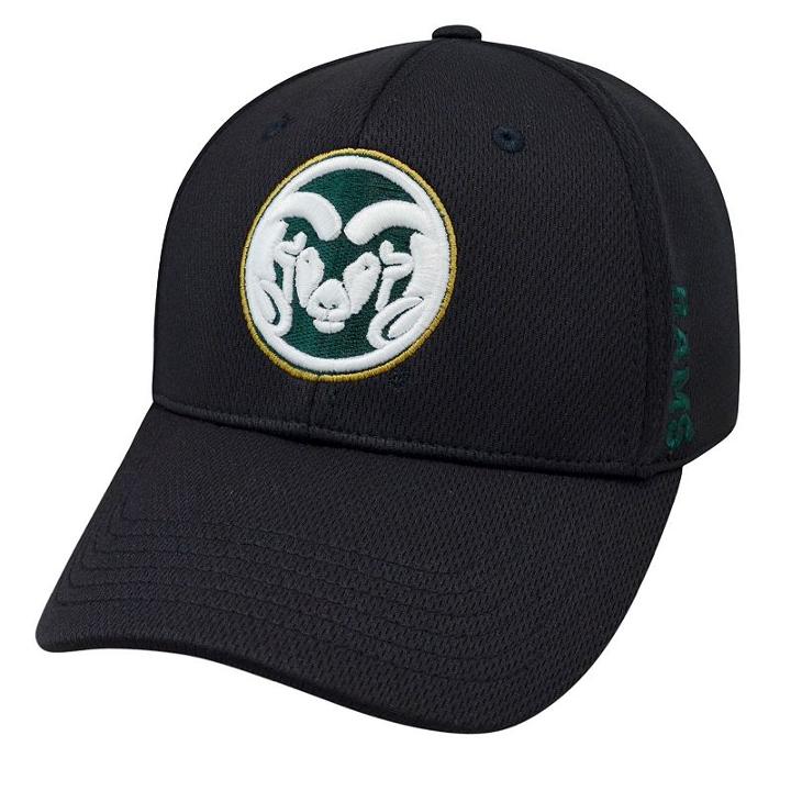 Adult Top Of The World Colorado State Rams Booster One-fit Cap, Black