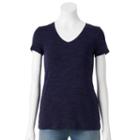 Women's Apt. 9&reg; Essential Tee, Size: Xl, Dark Blue