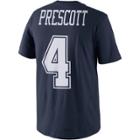 Boys 8-20 Nike Dallas Cowboys Dak Prescott Name & Number Tee, Size: Xl 18-20, Blue (navy)
