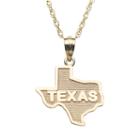 10k Gold Texas Pendant, Women's, Size: 18, Yellow