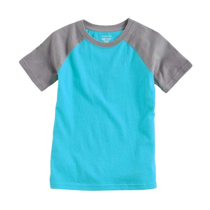 Boys 4-10 Jumping Beans&reg; Raglan Tee, Size: 6, Med Blue