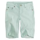 Girls 7-16 Levi's Seaside Bermuda Shorts, Size: 10, Turquoise/blue (turq/aqua)