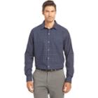Big & Tall Van Heusen Traveler Stretch Classic-fit No-iron Button-down Shirt, Men's, Size: 3xb, Blue
