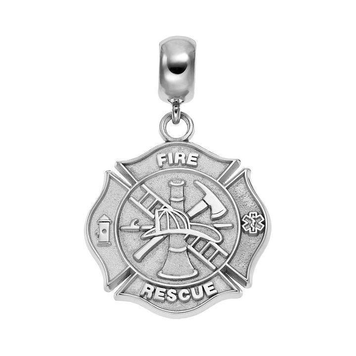 Insignia Collection Sterling Silver Maltese Cross Charm, Women's, Multicolor