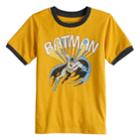 Boys 4-12 Jumping Beans&reg; Retro Dc Comics Batman Ringer Graphic Tee, Size: 6, Yellow