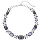 Napier Beaded Collar Necklace, Women's, Purple
