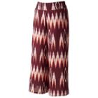 Juniors' About A Girl Woven Culottes, Size: Medium, Dark Red