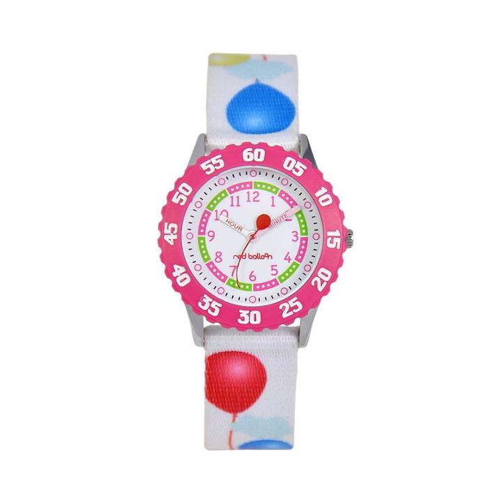 Red Balloon Kids' Time Teacher Watch, Girl's, Multicolor