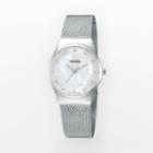 Pulsar Women's Crystal Stainless Steel Mesh Watch - Ph8053, Silver