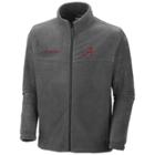 Men's Columbia Alabama Crimson Tide Flanker Ii Full-zip Fleece, Size: Medium, Dark Grey