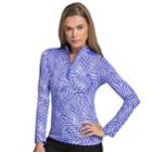 Women's Tail Cordelle Long Sleeve Golf Top, Size: Small, Blue
