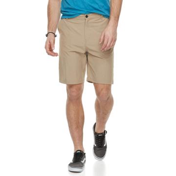 Men's Ocean Current Huxley Chino Shorts, Size: 38, Beig/green (beig/khaki)