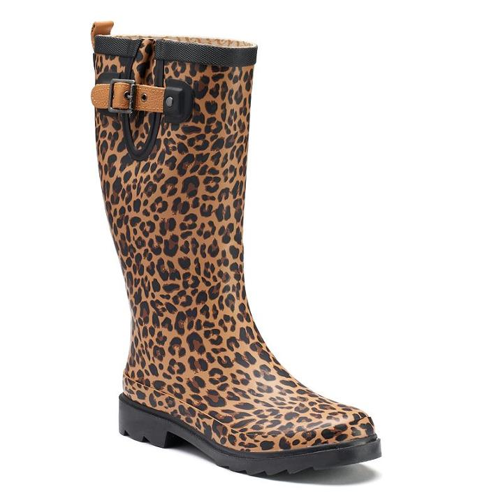 Chooka Women's Waterproof Rain Boots, Size: 10, Med Beige