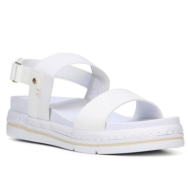 Dr. Scholl's Beam Women's Sandals, Size: Medium (7.5), White