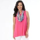 Women's Apt. 9 Infinity Scarf Tank Top, Size: Small, Ovrfl Oth
